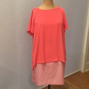 Skirt and matching blouse